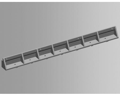Держатель для 4-х шин ABB ZX641