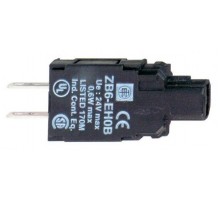 Держатель лампы 230В желт. фастон SchE ZB6EM0B