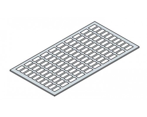 Держатель маркировки 18 DIN-модулей L=325 (уп.20шт) ABB EH2118
