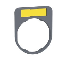 Держатель маркировки бел./желт. 30х40мм заподлицо пластик C0 SchE ZBYF4101C0