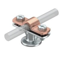 Держатель молниеприемн. стержня с фланцем 113 B-Z16 OBO 5412706