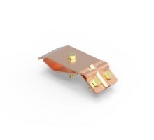 Держатель прутка на водостоке с болтом медь DKC ND2308CU