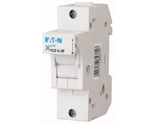 Держатель/разъединитель цилиндр. вставок 14х51 1Р CE14-1P EATON 192373