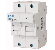 Держатель/разъединитель цилиндр. вставок 14х51 1Р+N CE14-1P+N EATON 192375