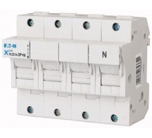 Держатель/разъединитель цилиндр. вставок 14х51 3Р+N CE14-3P+N EATON 192379