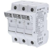 Держатель/разъединитель модульный 3P 10х38 30А 600В класс CC индикация EATON CHCC3DIU