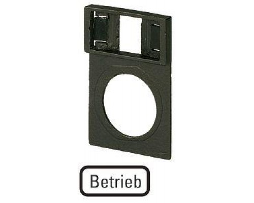 Держатель шильдика щит Betrieb Q25TS-183 EATON 046201