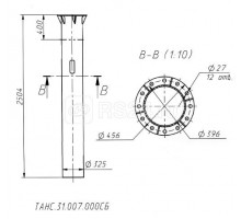Деталь фундамента закладная ТАНС.31.007.000 (ЗФ-24/12/Д396-2.5-б) OPORA ENGINEERING OE-00029