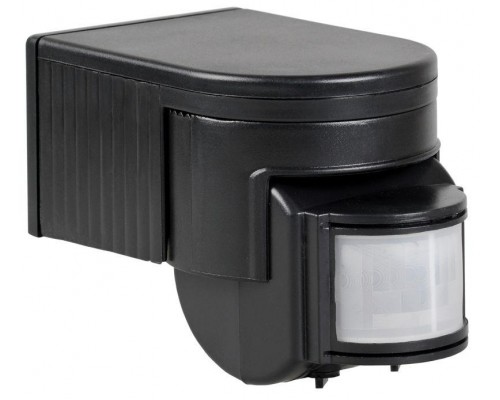 Детектор движения ДД 012 1100Вт угол обз. 180град. дальн. 12м IP44 черн. ИЭК LDD10-012-1100-002