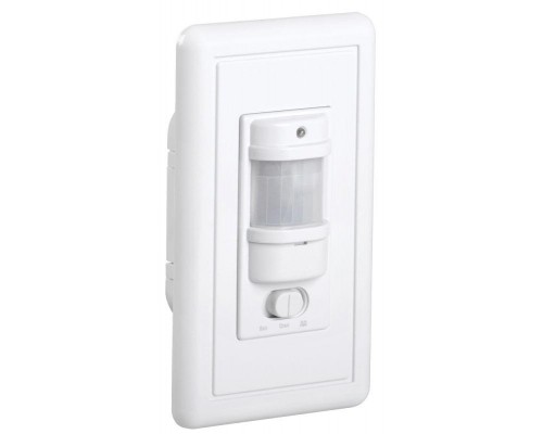 Детектор движения ДД 028 1200Вт угол обз. 140град. дальн. 9м IP20 бел. ИЭК LDD12-028-1200-001