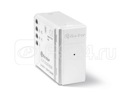 Диммер электронный 200Вт 230В AC монтаж в коробки BLE Yesly бел. FINDER 15718230В200PAS