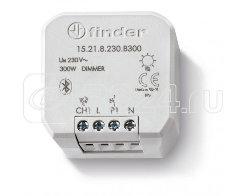 Диммер электронный 300Вт 230В AC монтаж в коробке IP20 BLE Yesly FINDER 15218230В300