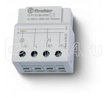 Диммер электронный для светодиодных ламп 50Вт плавное диммирование 230В AC монтаж в коробке FINDER 159182300000