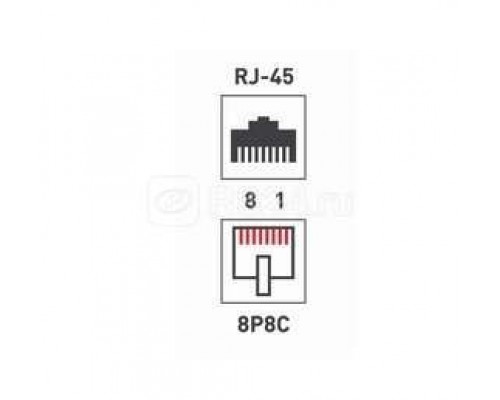 Джек комп. 8P-8C кат.5е RJ-45 PROCONNECT 05-1021-6