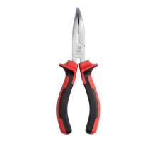 Длинногубцы изогнутые 160мм Master Basic EKF dgi-160-mas