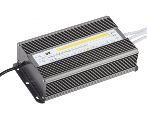Драйвер LED ИПСН-PRO 5050 200Вт 12В блок-шнуры IP67 ИЭК LSP1-200-12-67-33-PRO