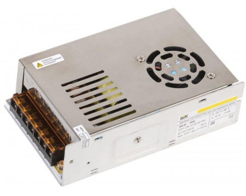 Драйвер LED ИПСН-PRO 5050 250Вт 12В блок-клеммы IP20 ИЭК LSP1-250-12-20-33-PRO
