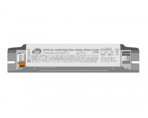 Драйвер ИПС 40-1050ТД(750-1050) 0100 IP20 Аргос