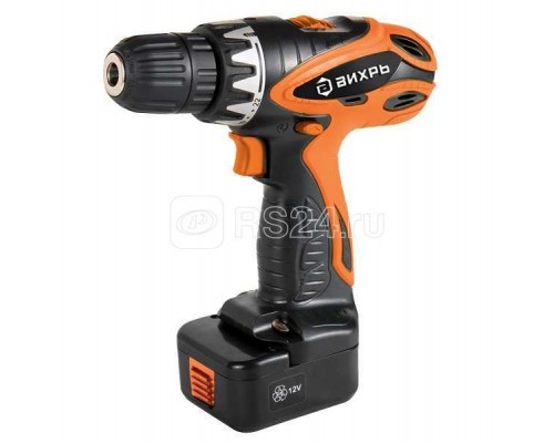 Дрель-шуруповерт аккумуляторная ДА-12-1 Вихрь 72/14/11