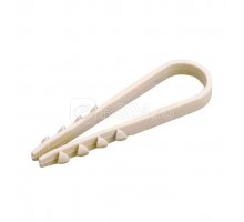Дюбель-хомут 19-25 бел. (уп.100шт) REXANT 07-4503