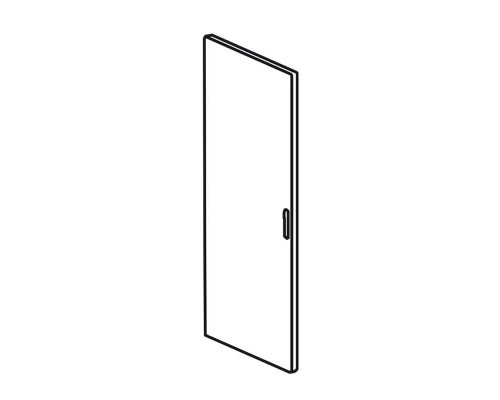 Дверь для шкафов LX3 4000 выгнутая H=975мм метал. Leg 020557