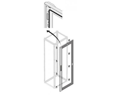 Дверь стеклянная IP65 24 DIN H=1800мм W=800мм ABB 1STQ007307A0000