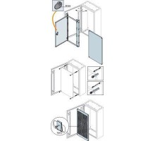 Дверь внутренняя глухая для шкафов SR2 600х400мм ABB KC6040K