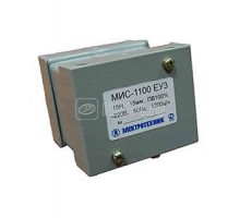 Электромагнит МИС-1100 ЕУ3 380В тянущее исполнение ПВ 100% IP20 с жесткими выводами Электротехник ET504396