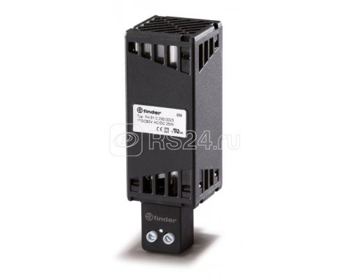 Электронагреватель щитовой 110250В AC/DC 25Вт уст. на рейку 35мм IP20 FINDER 7H5102300025