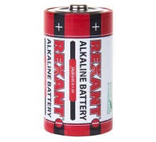 Элемент питания алкалиновый D/LR20 1.5В 15200мА.ч (блист.2шт) Rexant 30-1020
