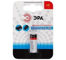 Элемент питания алкалиновый LR1-1BL (блист. 1шт) ЭРА C0045625