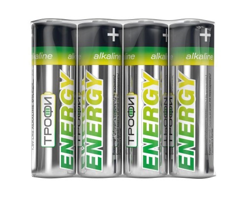 Элемент питания алкалиновый LR6-4S ECO (уп.4шт) Трофи Б0017042