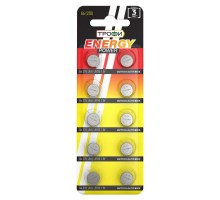 Элемент питания алкалиновый таблетка G6 (370) LR920 LR69 (блист.10шт) Трофи C0035052