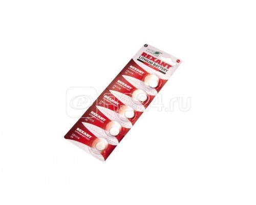 Элемент питания литиевый CR1216 3В 25мА.ч (блист.5шт) Rexant 30-1101