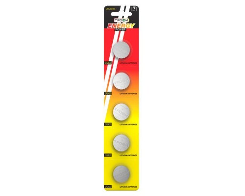 Элемент питания литиевый CR2430-5BL (блист.5шт) Трофи C0034061