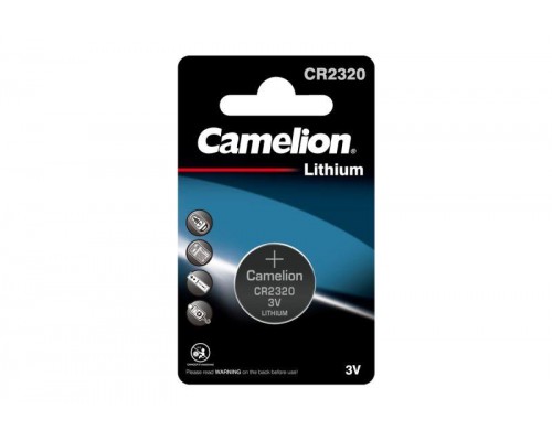 Элемент питания литиевый CR CR2320 BL-1 (блист.1шт) Camelion 3611