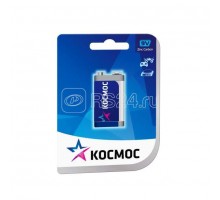 Элемент питания солевой крона 6F22 (1S) Космос KOC6F22