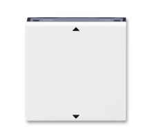 Элемент управляющий Busch-Jalousiecontrol®II ABB Levit с маркировкой бел. / дым. черн. ABB 2CHH700110A4062