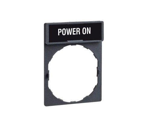 Этикетка POWER ON SchE ZBY2326