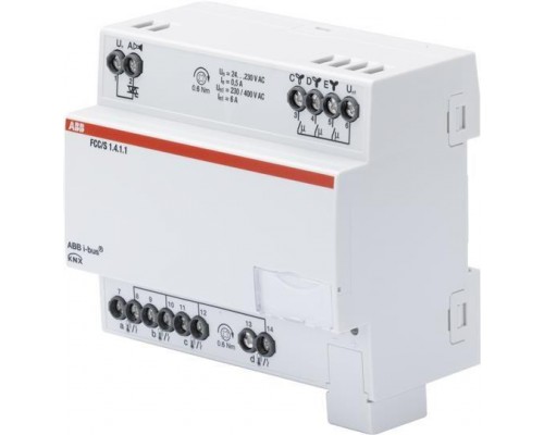 Фанкойл-контроллер FCC/S1.4.1.1 PWM упр. клапаном контура 3ступ. упр. вентилятором ABB 2CDG110209R0011