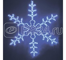 Фигура из дюралайта Снежинка большая 95х95см 56Вт 220В IP44 син. NEON-NIGHT 501-332