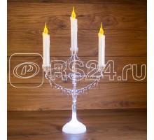 Фигура на подставке Подсвечник со свечками Neon-Night 513-034