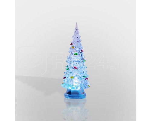 Фигура светодиод. Елочка (батарейки 3хAG13 в компл.) 1LED 15см RGB 4.5B IP20 NEON-NIGHT 513-022