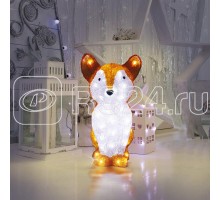 Фигура светодиодная акриловая Лисенок 28х15х26см 30LED батарейки 2хAA (не входят в комплект) Neon-Night 513-316