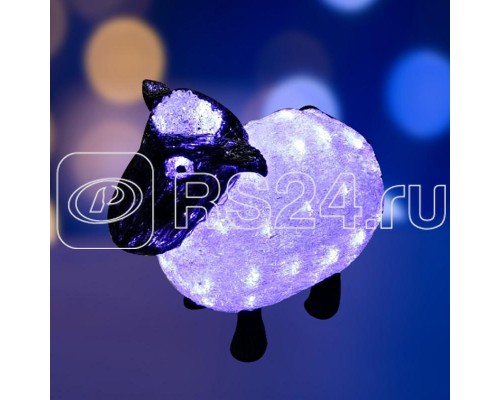 Фигура светодиодная акриловая Овца 30см 56LED IP65 24В Neon-Night 513-401