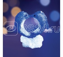 Фигура светодиодная акриловая Романтичные дельфины 30х25х35см 128LED IP65 трансформатор в компл. Neon-Night 513-133