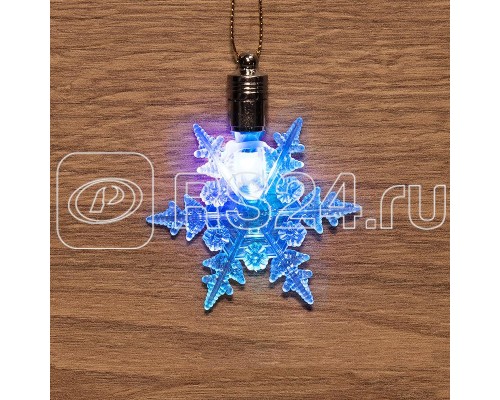 Фигура светодиодная подвесная Снежинка7х6см Neon-Night 501-094