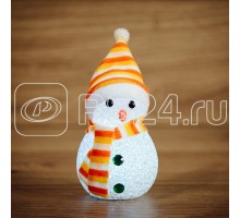Фигура светодиодная Снеговик 17см RGB Neon-Night 513-018