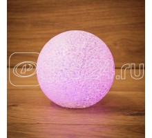 Фигура светодиодная Снежок RGB 14см Neon-Night 513-014