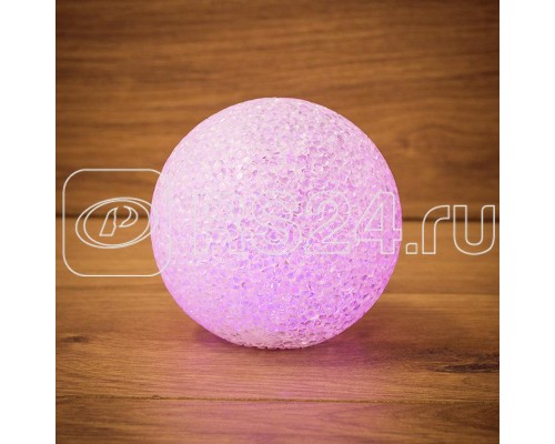 Фигура светодиодная Снежок RGB 14см Neon-Night 513-014